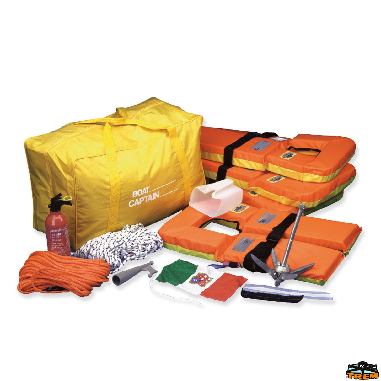 Trem Borsa dotazione di sicurezza per 4 persone 150N